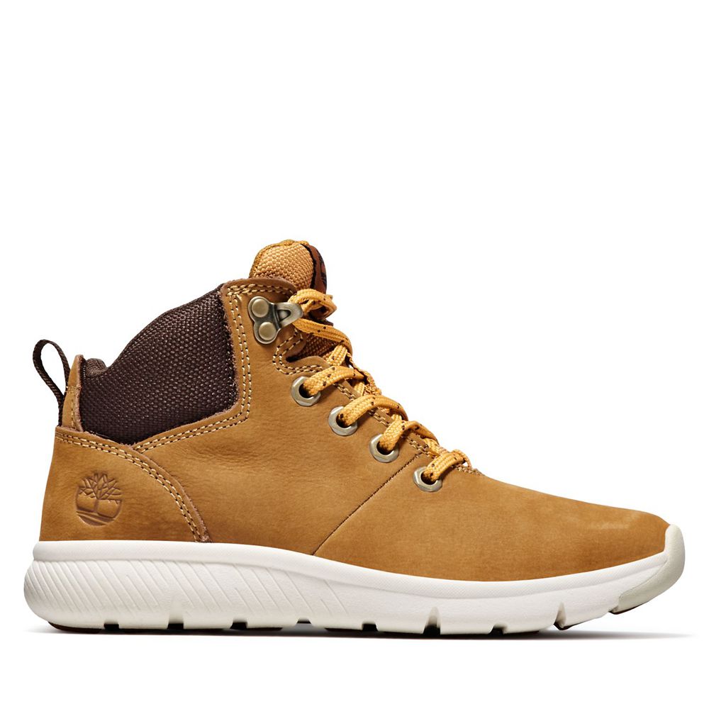 Timberland Kids Hiking Boots Junior Boltero Mid - Brown - India TL4095376